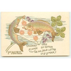 n°19224 - Carte Gaufrée -...