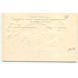 n°19224 - Carte Gaufrée - 1er Avril - Voudriez-vous m'aimer en retour ... lettre d'amour - Poissons