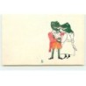 n°19239 - Couple de grenouilles habillées
