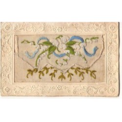 n°19255 - Carte Brodée -...