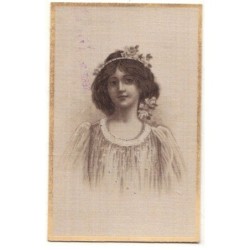 n°19258 - Carte Brodée...