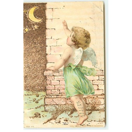 n°19297 - Ange voulant attraper la lune