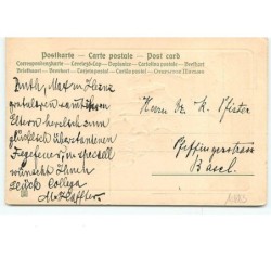 n°10883 - Carte Fantaisie Gaufrée - Fröhliche Weihnachten - Enfants sur une luge