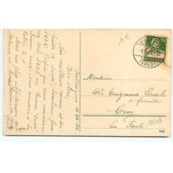 n°19309 - Style Ebner - Bonne Année - Enfants portant un sapin