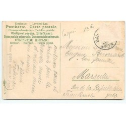 n°19351 - G. Caspari - Die besten Wünsche zum neuen Jahre - Garçon portant un panier sous la neige