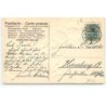 n°19362 - Carte Gaufrée - Fröhliche Ostern - Ange dans une charette remplie d'oeufs tirée par des poussins