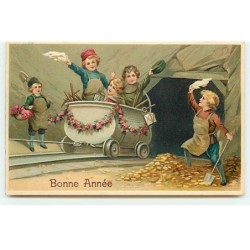 n°19368 - Carte Gaufrée -...