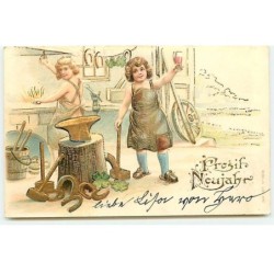 n°19375 - Carte Gaufrée -...
