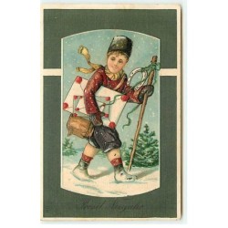 n°19376 - Carte Gaufrée -...