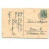 n°19380 - Carte Gaufrée - Viel Glück im neuen Jahr - Garçon assis sur un sac de pièces d'or et tenant un parapluie