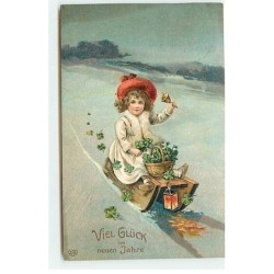 n°19381 - Carte Gaufrée -...