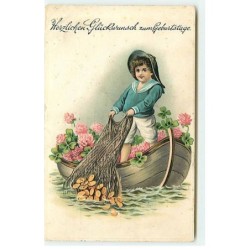 n°19385 - Carte Gaufrée -...