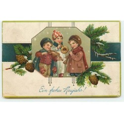 n°19394 - Carte Gaufrée -...