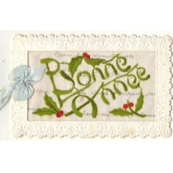n°19406 - Carte Brodée -...