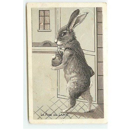 n°19418 - Maurice Boulanger - La Pose du Lapin