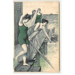 n°19420 - Jeunes femmes en...