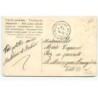 n°19437 - Carte Gaufrée - Clapsaddle - Bonne et Heureuse Année - Anges avec une épée, un coeur et une ancre en myosotis