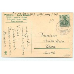 n°19471 - Carte Gaufrée - Gesegnete Weihnachten - Ange gardien sous une étoile filante