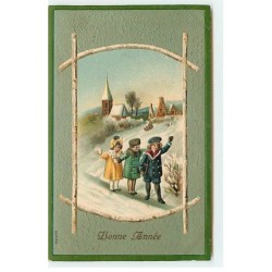 n°19484 - Carte Gaufrée -...