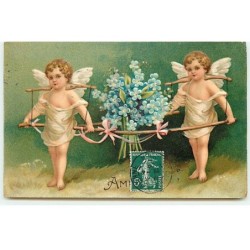 n°19491 - Carte Gaufrée -...