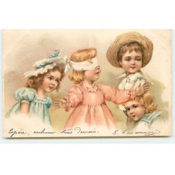 n°19493 - Enfants jouant à...