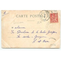 n°19556 - Lessieux - Mireille - Jeune femme près d'un panier rempli de citron, et d'un tambourin