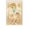 n°1094 - With Love - Angelots - Cloches - trèfle
