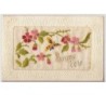 n°1956 - Cartes Brodée - Bonne Fête - Abeille