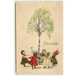 n°19588  - Carte Gaufrée -...