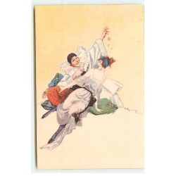 n°19666 - Pierrot parlant à...