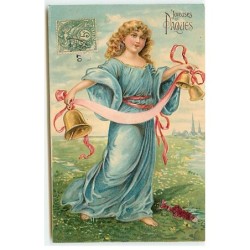 n°19677 - Carte Gaufrée -...