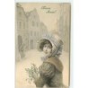n°10973 - Carte Illustrateur - MM Vienne n°336 - Bonne Année - Femme
