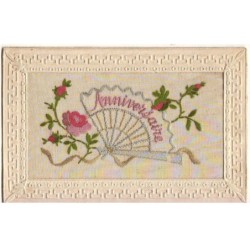 n°19702 - Carte Brodée -...
