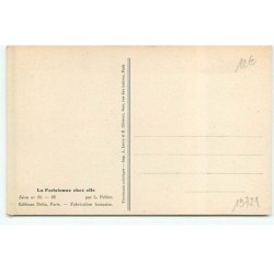 n°19722 - L. Peltier - La Parisienne chez Elle - Jeune femme près d'un guéridon - Série n°10 - 48