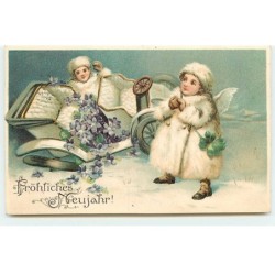 n°19750 - Carte Gaufrée -...