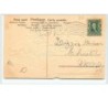 n°1098 - Carte Gaufrée - Angelot portier faisant descendre une femme en chapeau d'une voiture