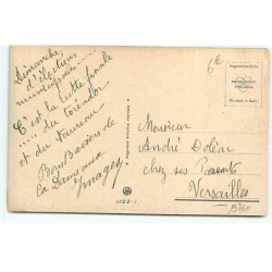 n°19760 - E. Colombo - Garçon habillé en toreador tirant un cheval en bois
