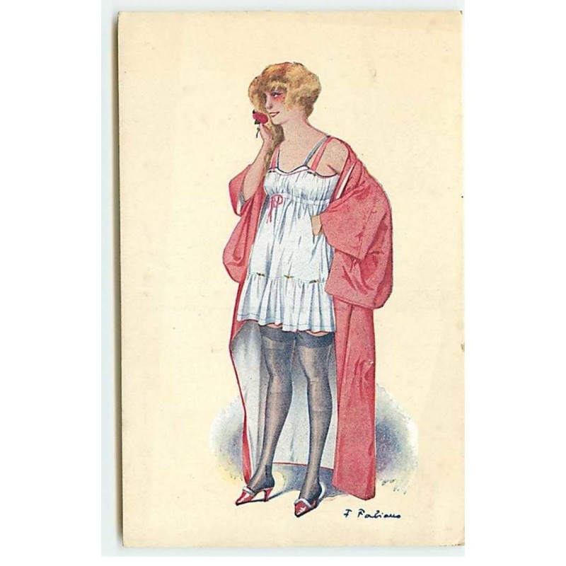 n°19766 - F. Fabiano - Fabianettes série n°11-53 - Jeune femme en sous-vêtement