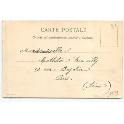 n°19779 - 1er Avril - Homme portant un haut de forme et un poisson dans la poche