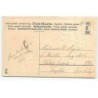 n°19781 - Carte Gaufrée - Bonne Année - Anges trinquant près d'un rosier