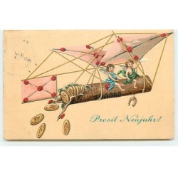 n°19785 - Carte Gaufrée -...