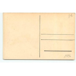 n°19796 - Vroolijk Paasfeest - Lièvre portant un cannotier, et un panier rempli d'oeuf