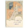 n°19806 - Lessieux - Faust - Femme s'admirant dans un miroir