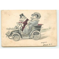 n°19824 - Couple de cochons...