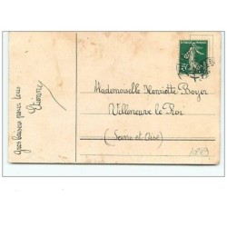 n°10989 - Carte Fantaisie - Joyeux Noël - Anges