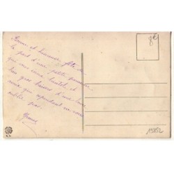 n°19852 - Carte Brodée - Je Porte Bonheur - Liseron et Trèfles