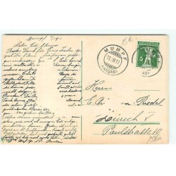 n°19860 - H. Schmidt - Gruess us em Rüebliland - Oha, vier Puure ! - Jeu de cartes - Surréalisme
