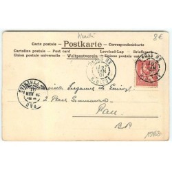 n°19863 - Jack Abeillé 1900 - Reutlinger - Jeune femme dans un cadre