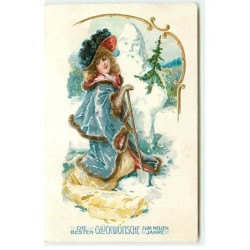 n°19884 - Carte Gaufrée -...