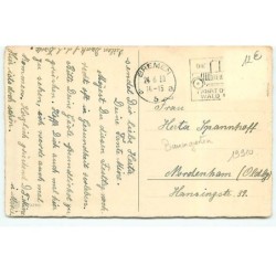 n°19910 - F. Baumgarten - Die besten Glückwünsche zum Geburtstage - Fillette saluant un garçon sortant de sa voiture